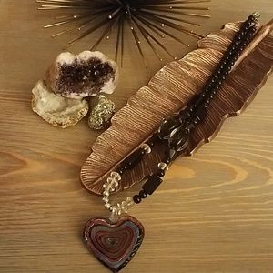 Gorgeous Italian bead necklace